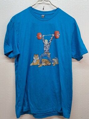 Barbell Voodoo Tiger King Workout Shirt